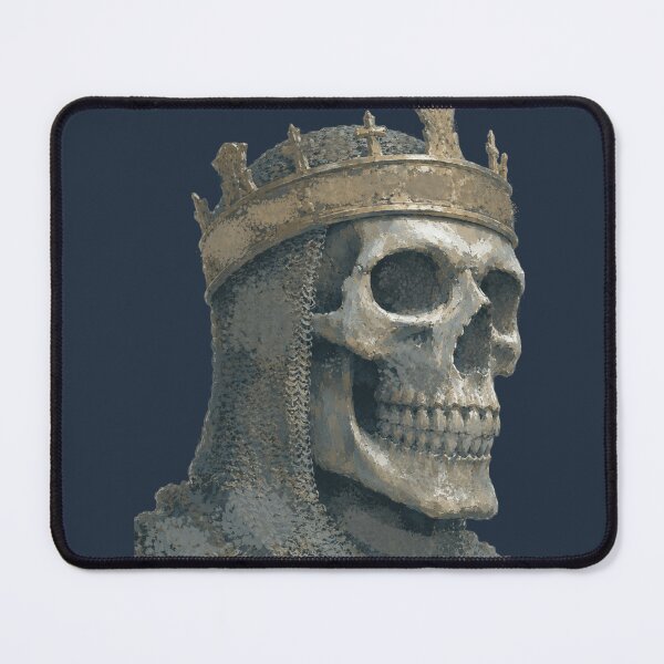 Item preview, Medieval Skull Crown Knight | Gothic Skeleton King designed and sold by ZOHRR.