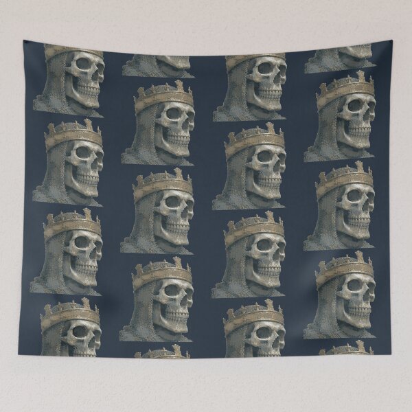 Item preview, Medieval Skull Crown Knight | Gothic Skeleton King designed and sold by ZOHRR.