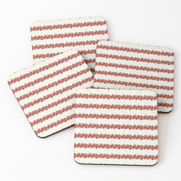 Item preview, Strawberry Polka Dot Pattern  designed and sold by LouieVanille.