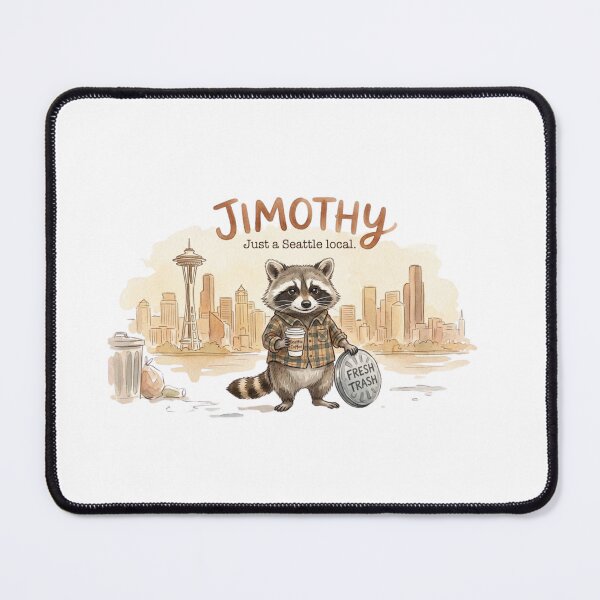 Item preview, Jimothy Raccoon Just A Seattle Local designed and sold by xMErCUrY03x.
