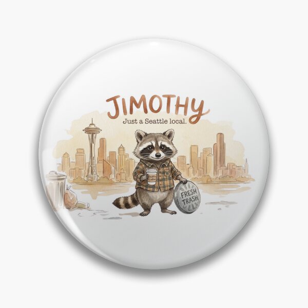 Item preview, Jimothy Raccoon Just A Seattle Local designed and sold by xMErCUrY03x.