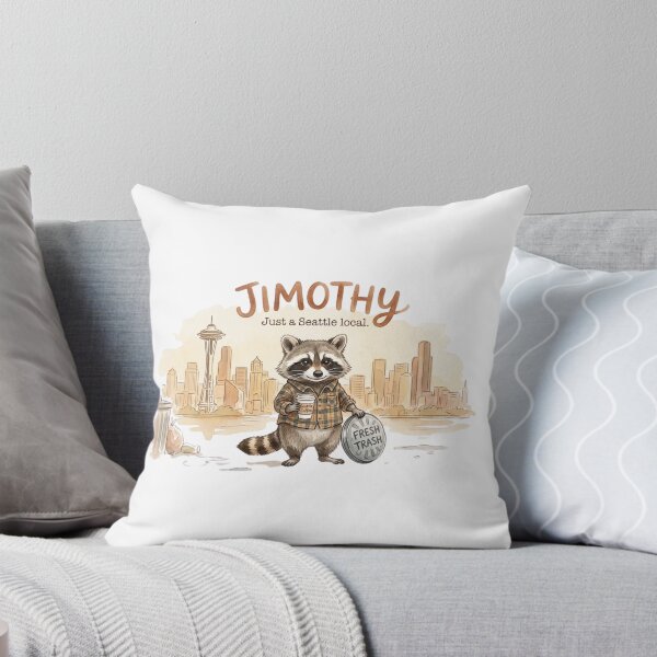 Item preview, Jimothy Raccoon Just A Seattle Local designed and sold by xMErCUrY03x.