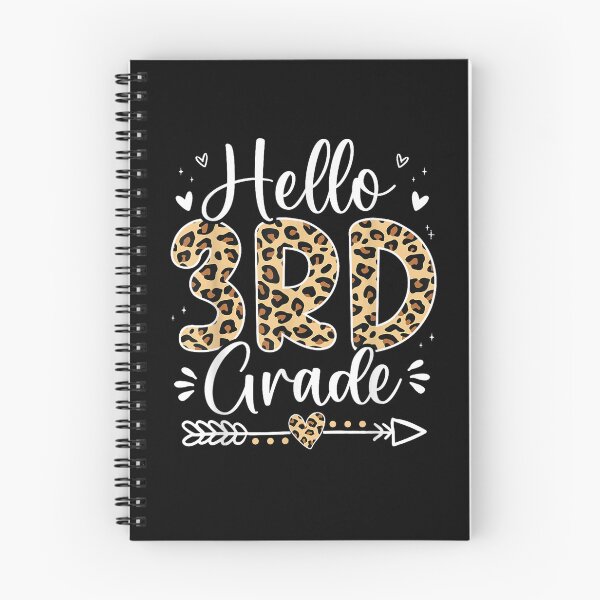 Item preview, hello 3rd grade teacher third grade back to school  designed and sold by mariazin.