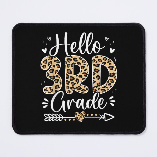 Item preview, hello 3rd grade teacher third grade back to school  designed and sold by mariazin.