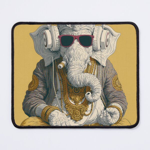 Item preview, Cool Streetwear Elephant Sitting Brown Jacket Yellow Pants Pop Art designed and sold by PANNARUK THAILAND.