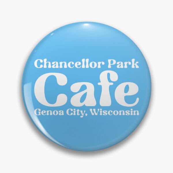 Item preview, Chancellor Park Cafe Tourist (LG Graphic on Blue) designed and sold by PawsitiveMum3.