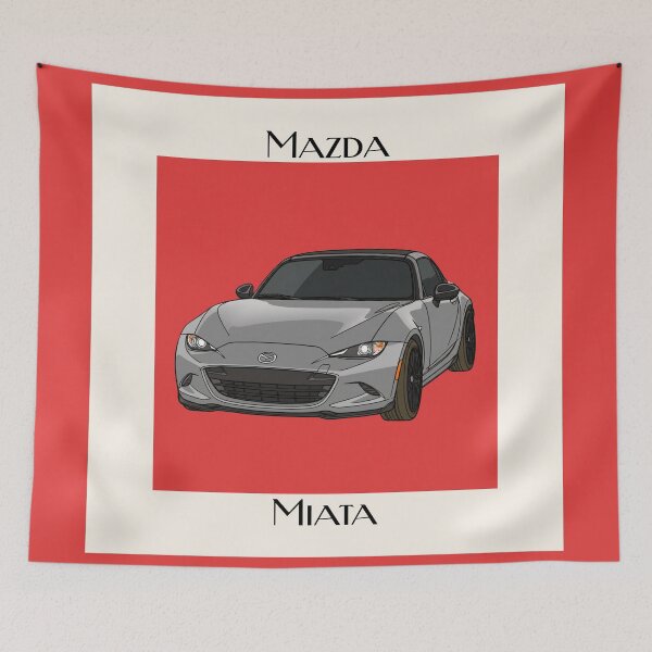 Item preview, Maxda Miata/MX-5 Vintage Style designed and sold by Dimensionality.