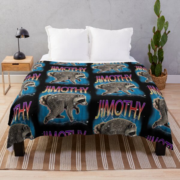 Item preview, Jimothy Raccoon Vintage Neon Lightning Meme Seattle WA designed and sold by VioIneka.