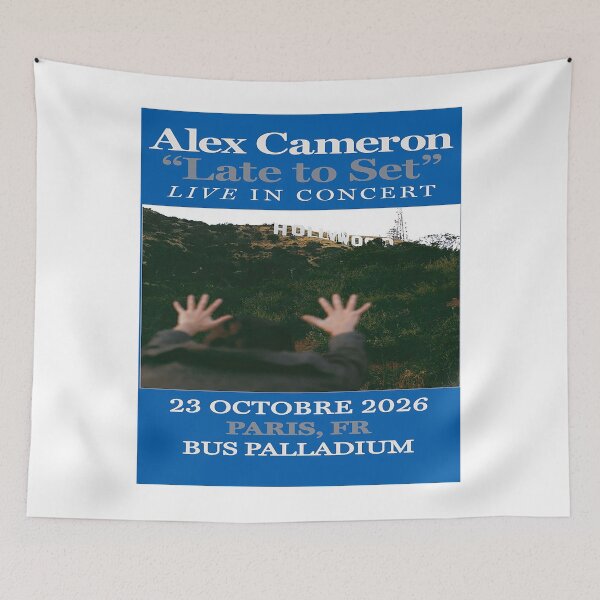 Item preview, Alex Cameron Late to Set designed and sold by sandracoleart.