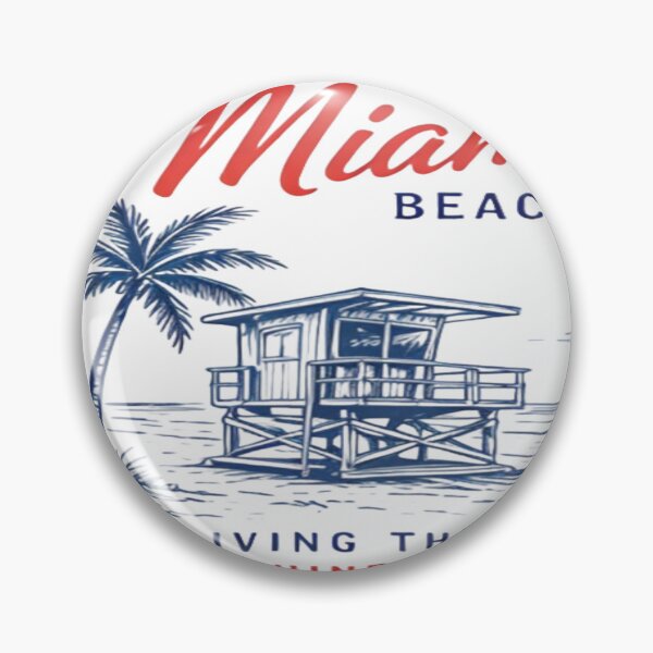 Item preview, Miami Beach Lifeguard Neon designed and sold by Hello_nyc.