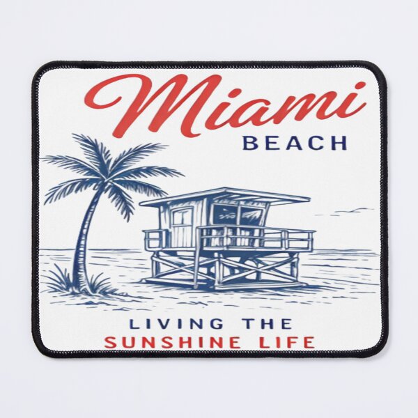 Item preview, Miami Beach Lifeguard Neon designed and sold by Hello_nyc.