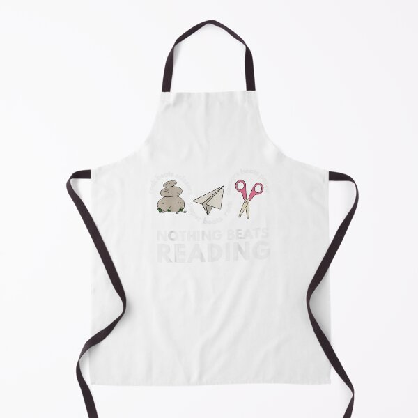 Item preview, Nothing Beats Reading Rock Paper Scissors , Funny Book Lover Design, Librarian Gift, Reader Graphic designed and sold by EpicThreadCo .