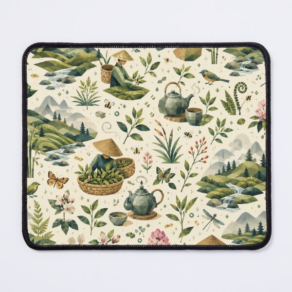 Item preview, Northeast India Monsoon Nature: Lush Forest Surface Design designed and sold by OpenDreamArts.