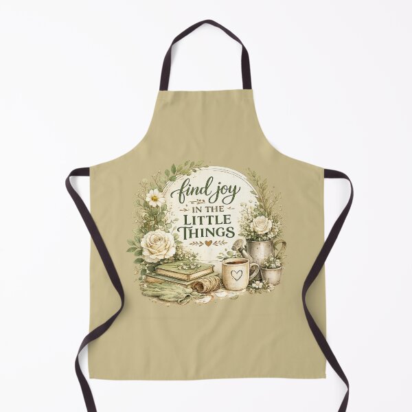 Item preview, Find Joy in the Little Things | Botanical Floral Cottagecore Inspirational Design designed and sold by NovaNest Studio.
