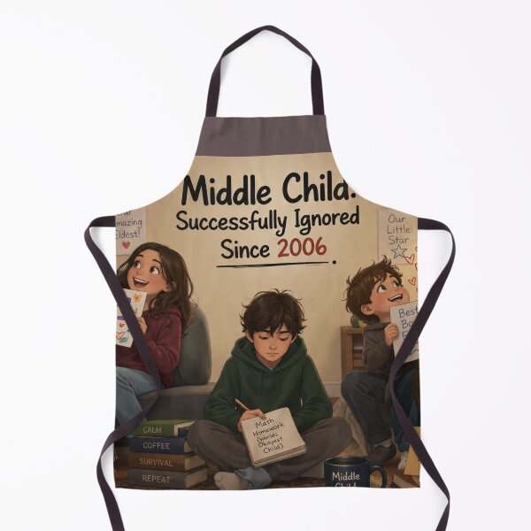 Item preview, Middle Child Energy Successfully Ignored Since Birth Year Funny Middle Child designed and sold by irfanshikh.