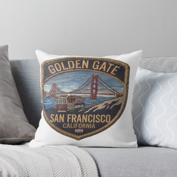 Item preview, Vintage San Francisco Golden Gate California Patch designed and sold by Normandy Road Heritage.