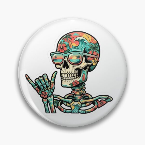 Item preview, USA Shaka Sticker designed and sold by Sloyar.