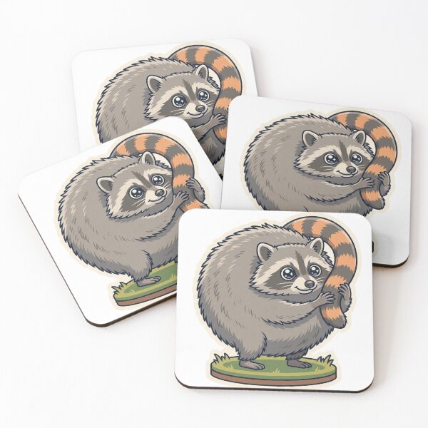 Item preview, Round Jimothy Raccoon Orb Holding Tail designed and sold by xMErCUrY03x.