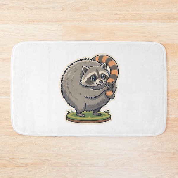 Item preview, Round Jimothy Raccoon Orb Holding Tail designed and sold by xMErCUrY03x.