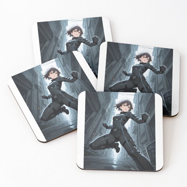 Item preview, Manga - Science Fiction Heroine, Immersive Futuristic Anime Style designed and sold by AnimeShin.