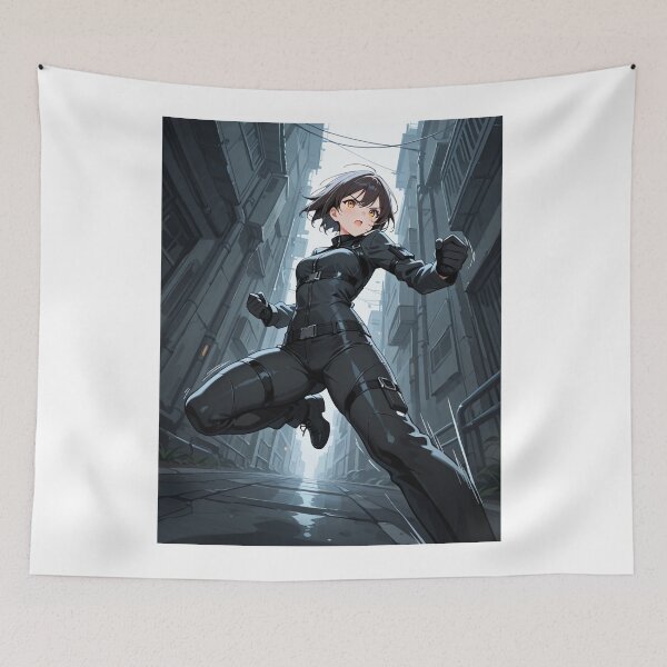 Item preview, Manga - Science Fiction Heroine, Immersive Futuristic Anime Style designed and sold by AnimeShin.