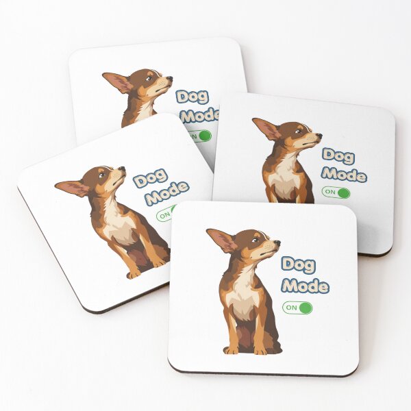 Item preview, Dog Mode ON Cute Funny Dog Illustration | Dog Lover Gift | Pet Humor Cartoon designed and sold by OhUTees.