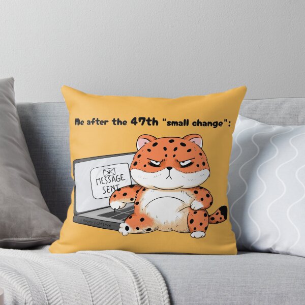 Item preview, Grumpy Leopard After Too Many Small Changes designed and sold by Moody Critters.