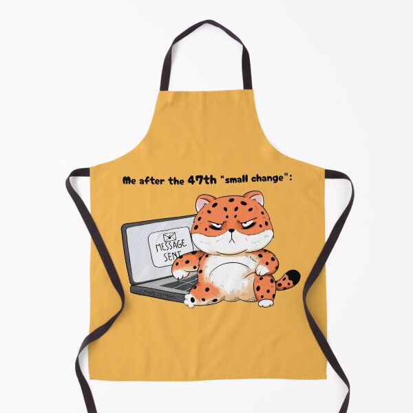 Item preview, Grumpy Leopard After Too Many Small Changes designed and sold by Moody Critters.