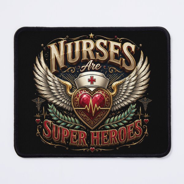Item preview, Nurses Are Super Heroes Sticker | RN Nurse Gift | Registered Nurse Appreciation | ICU ER NICU Nursing Shirt | Nurses Week Gift designed and sold by A-T-H.
