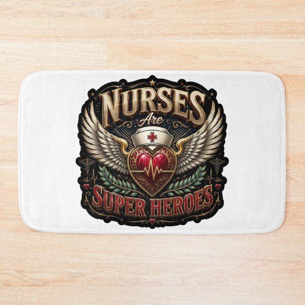 Item preview, Nurses Are Super Heroes Sticker | RN Nurse Gift | Registered Nurse Appreciation | ICU ER NICU Nursing Shirt | Nurses Week Gift designed and sold by A-T-H.