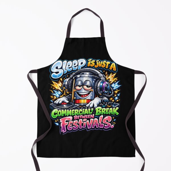 Item preview, Festival Lover DJ Battery - Sleep Is A Commercial Break designed and sold by  ZenRave Designs.