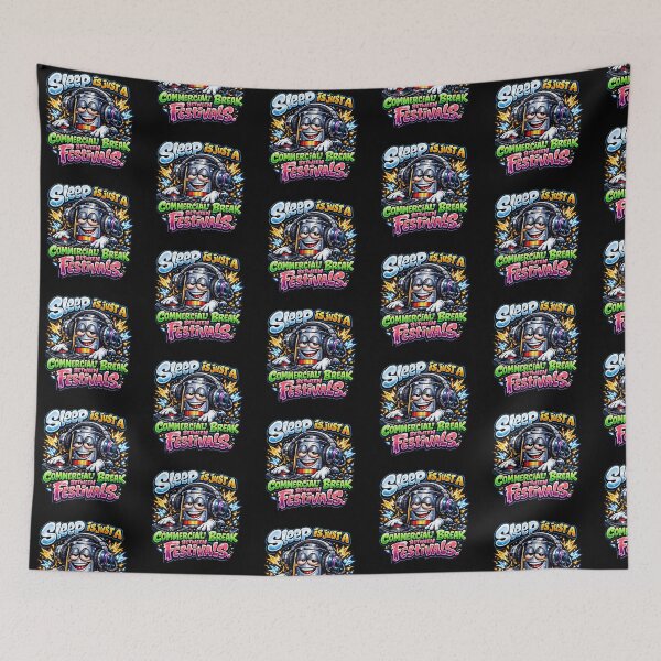 Item preview, Festival Lover DJ Battery - Sleep Is A Commercial Break designed and sold by  ZenRave Designs.