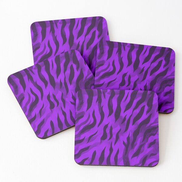 Item preview, Violet Purple Zebra Print Pattern designed and sold by MamaHome.