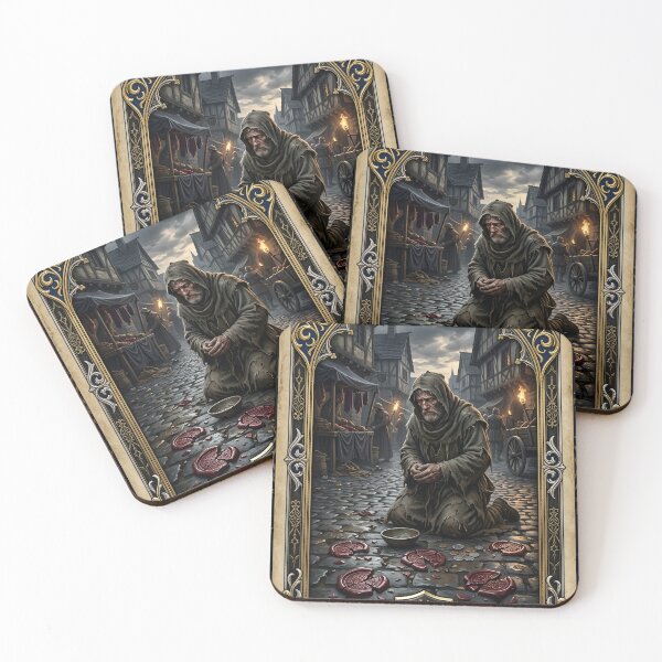 Item preview, Five of Seals -tarot Cards designed and sold by Studio77-Gothic.