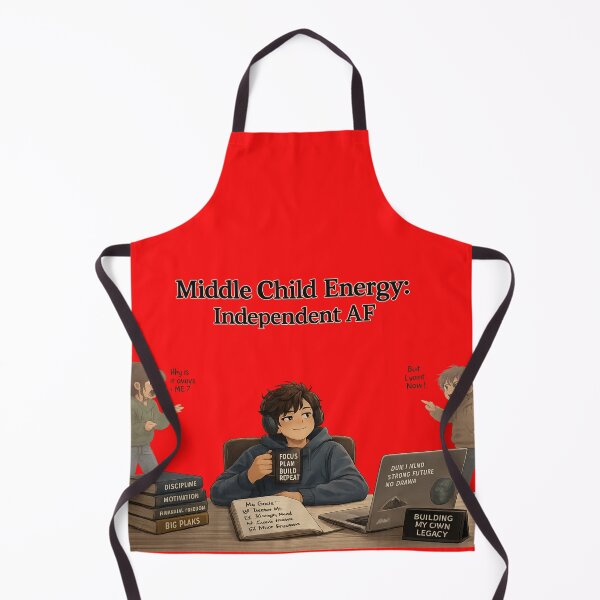 Item preview, Middle Child Energy Independent AF Funny Relatable Design Classic designed and sold by irfanshikh.