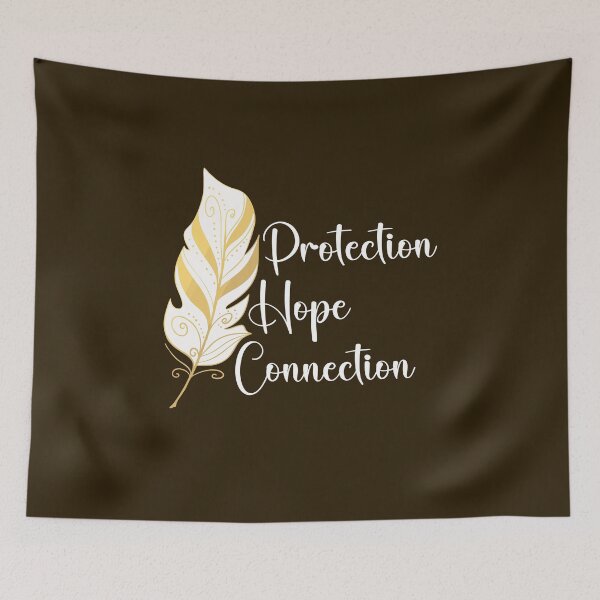 Item preview, Protection, Hope, & Connection Angel Feather designed and sold by TheThankfulTyne.