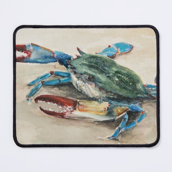 Item preview, The Fighter | Chesapeake Blue Crab designed and sold by Melissa MacMichael Art + Design.