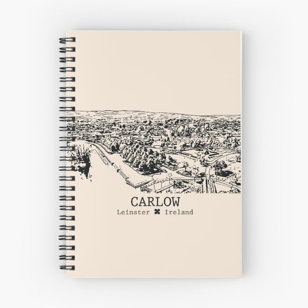 Item preview, Carlow IRL - Vintage Ink Cityscape designed and sold by Lakeric.