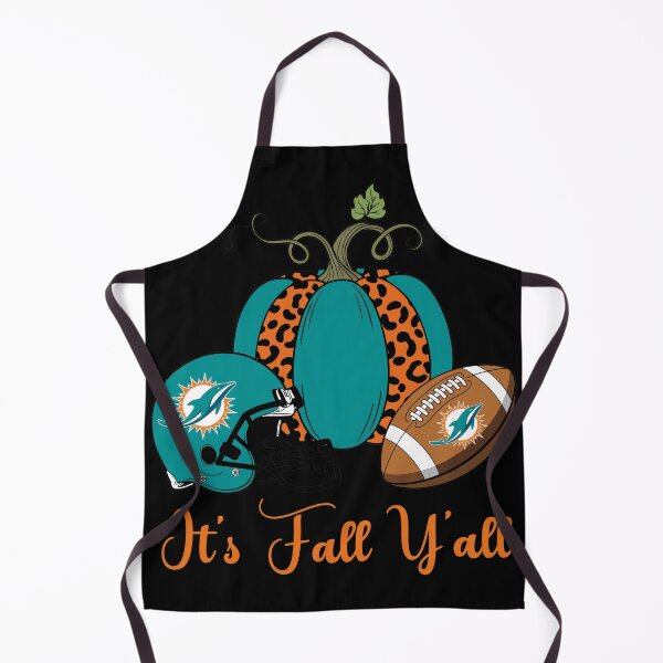 Item preview, Fall Y'all Dolphin Football Pumpkin Leopard designed and sold by josephwalkerart.
