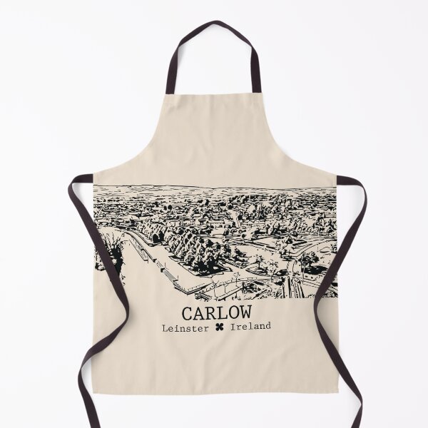 Item preview, Carlow IRL - Vintage Ink Cityscape designed and sold by Lakeric.