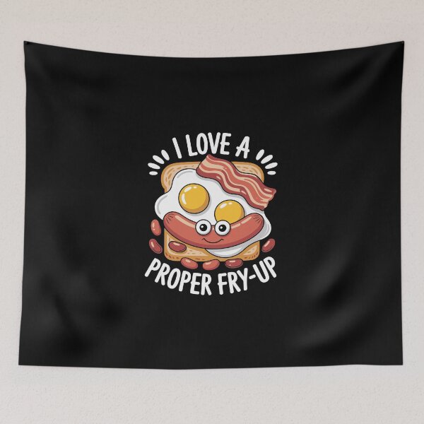 Item preview, I LOVE A PROPER FRY‑UP designed and sold by jkrphoto.