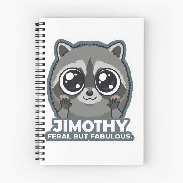 Item preview, Cute Big Eyed Jimothy Feral Fabulous designed and sold by xMErCUrY03x.