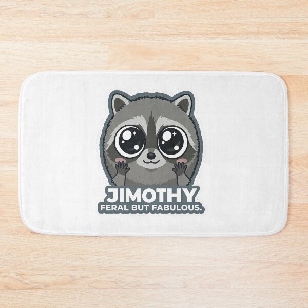 Item preview, Cute Big Eyed Jimothy Feral Fabulous designed and sold by xMErCUrY03x.