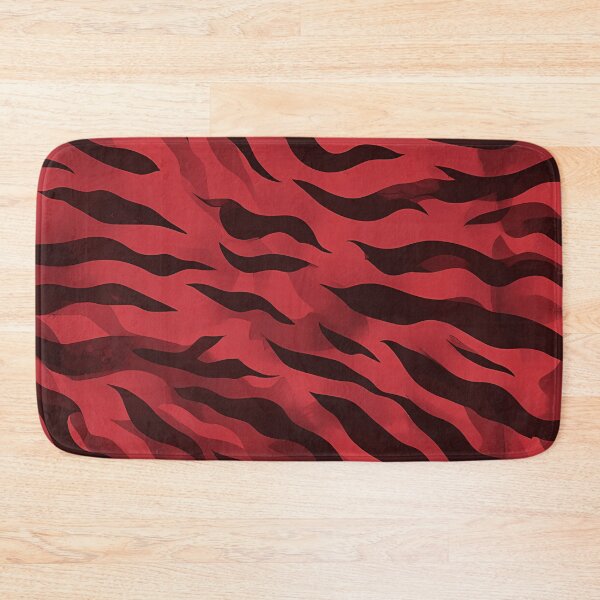 Item preview, Ruby Red Zebra Print Pattern designed and sold by MamaHome.
