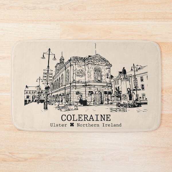 Item preview, Coleraine NI - Vintage Ink Cityscape designed and sold by Lakeric.