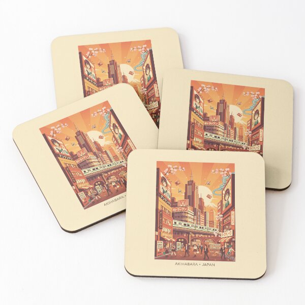 Item preview, Akihabara Japan Sunset Anime  designed and sold by Aminlazir.