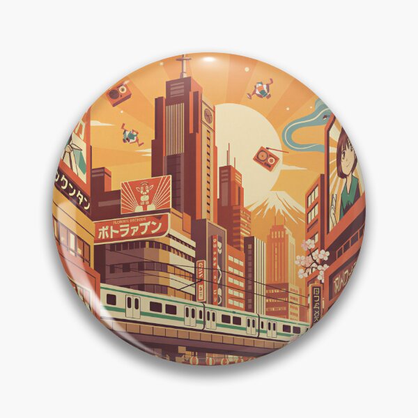 Item preview, Akihabara Japan Sunset Anime  designed and sold by Aminlazir.