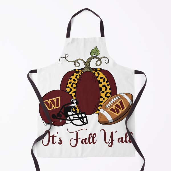 Item preview, Washington Commanders Fall Y'all Pumpkin Football designed and sold by josephwalkerart.