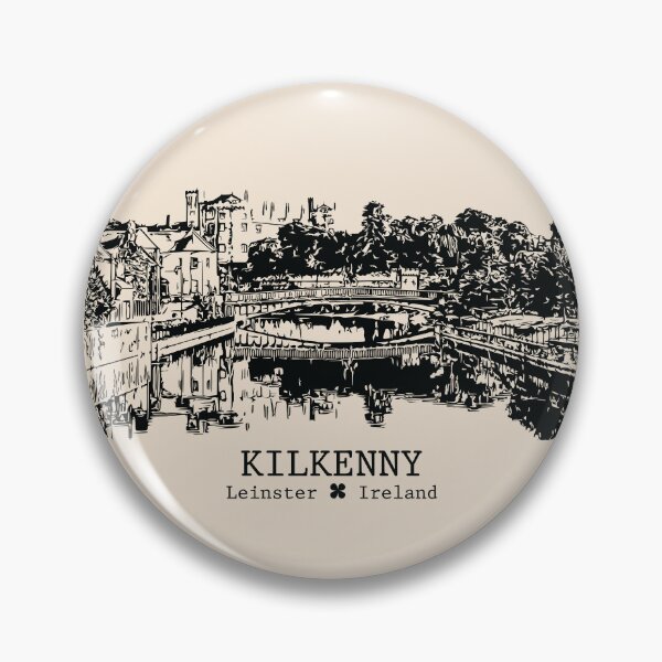 Item preview, Kilkenny IRL - Vintage Ink Cityscape designed and sold by Lakeric.