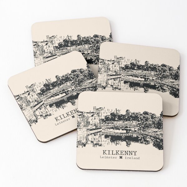Item preview, Kilkenny IRL - Vintage Ink Cityscape designed and sold by Lakeric.